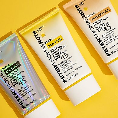 Max Clear Invisible Priming Sunscreen Broad Spectrum SPF 45