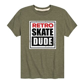 Boys 8-20 Retro Skate Dude Graphic Tee