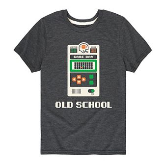 Boys 8-20 Old School Football Graphic Tee