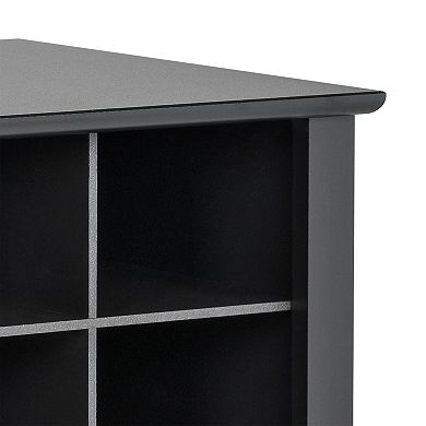 Prepac 24-Pair Shoe Storage Cubby Bench