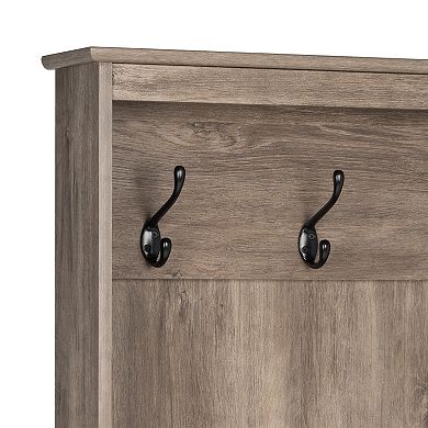 Prepac Narrow 9-Cubby Hall Tree Entryway Cabinet