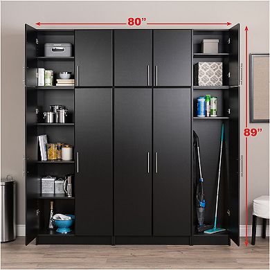 Prepac Elite C 80-in. Storage Cabinet 6-piece Set