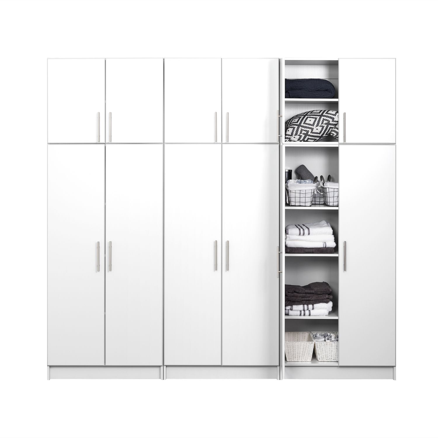 Prepac Elite D 96-in. Storage Cabinet 6-piece Set