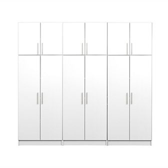 Prepac Elite D 96 in Storage Cabinet 6 pc Set