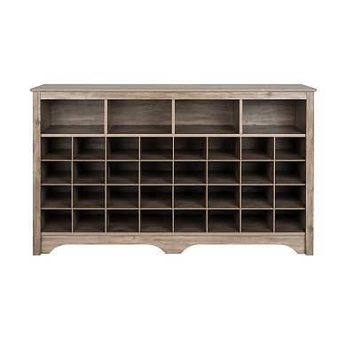 Prepac Shoe Cubby Console Table