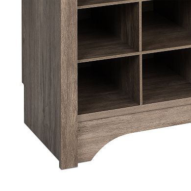 Prepac Shoe Cubby Console Table