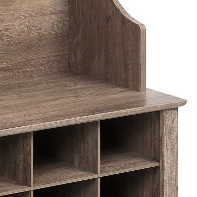 Prepac Wide Hall Tree Storage Cabinet