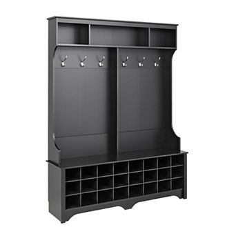 Prepac Wide Hall Tree Storage Cabinet