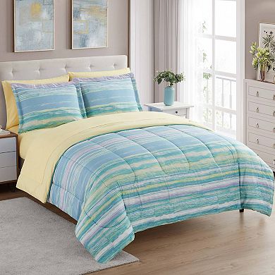 Sweet Home Collection Sorento Comforter Set with Sheets