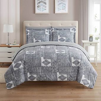 Sweet Home Collection Tulsa Comforter Set with Sheets