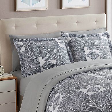 Sweet Home Collection Tulsa Comforter Set with Sheets