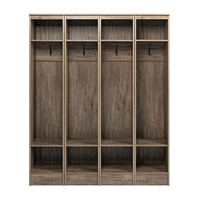 Prepac Narrow Entryway Organizer 4-piece Set