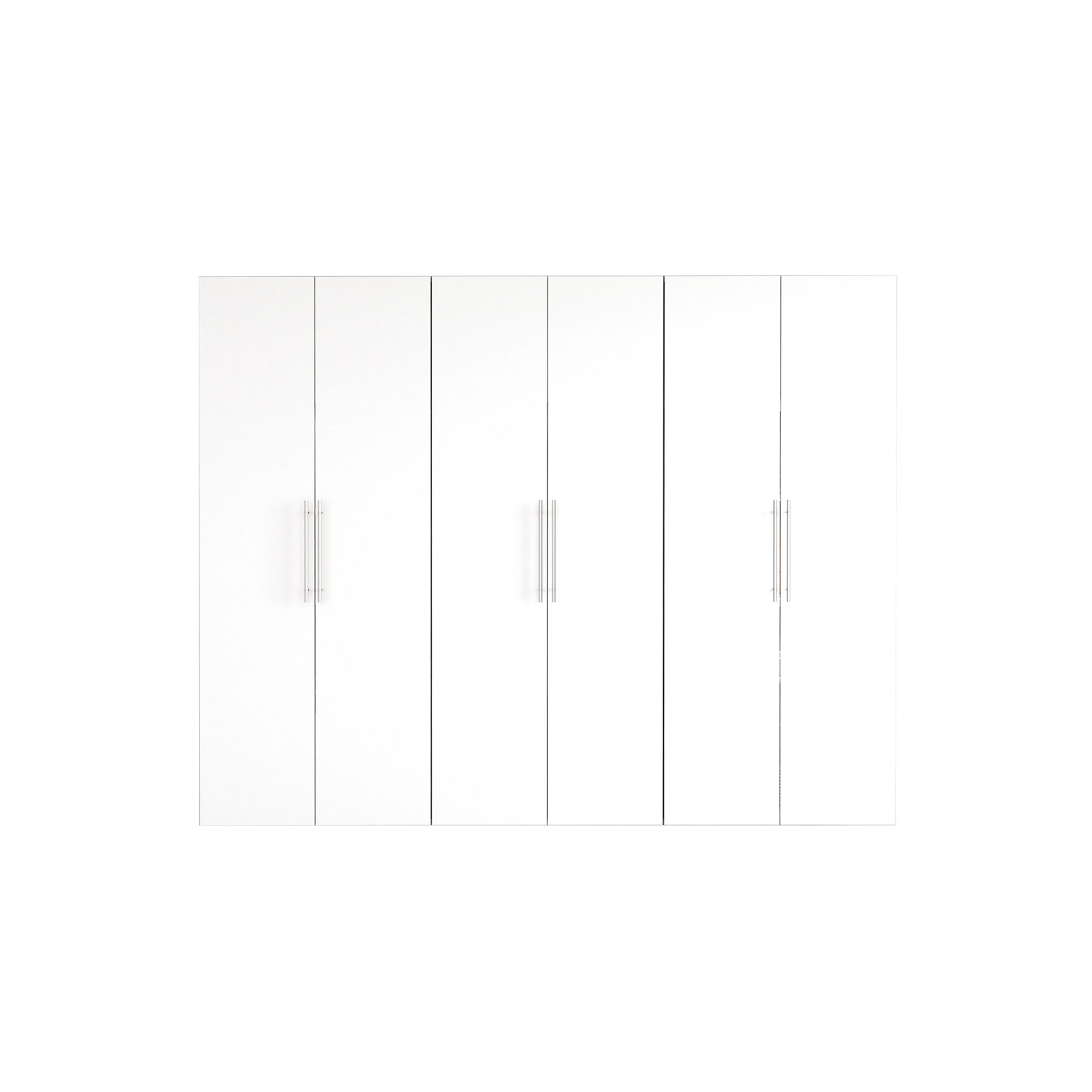 Prepac HangUps J 90-in. Storage Cabinet 3-piece Set, White