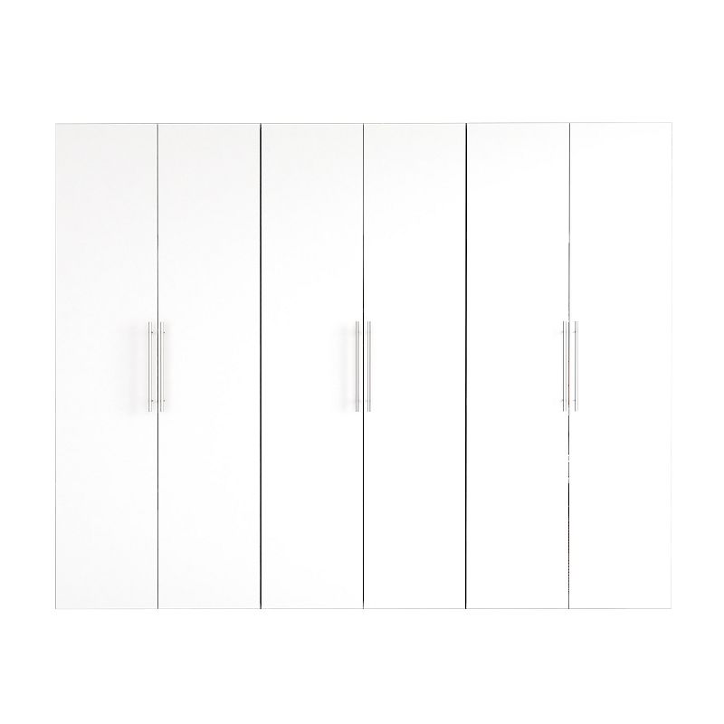 Prepac HangUps J 90-in. Storage Cabinet 3-piece Set, White