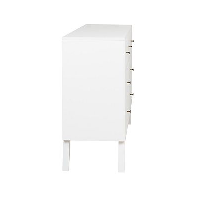 prepac milo mid century modern 7-drawer dresser Prepac Milo Mid-Century Modern 7 Drawer Double Dresser for Bedroom, Chest  of Drawers, Contemporary Bedroom Furniture - Bed Bath & Beyond