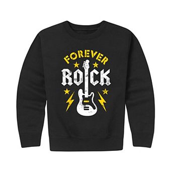 Boys 8-20 Forever Rock Crew Fleece Sweatshirt
