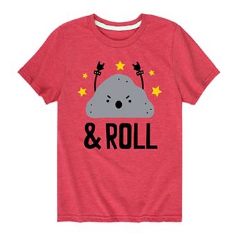 Boys 8-20 Rock And Roll Sketchy Graphic Tee