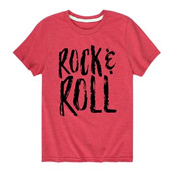 Boys 8-20 Rock And Roll Sketchy Graphic Tee