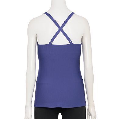 Women's Tek Gear® Ribbed Crisscross Tank