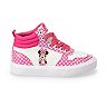 Disney's Minnie Mouse Girls' High-Top Shoes
