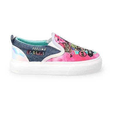 L.O.L. Surprise! Girls' Tie Dye Slip-On Shoes