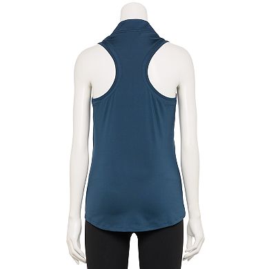 Women's adidas Racerback Sleeveless Polo Shirt