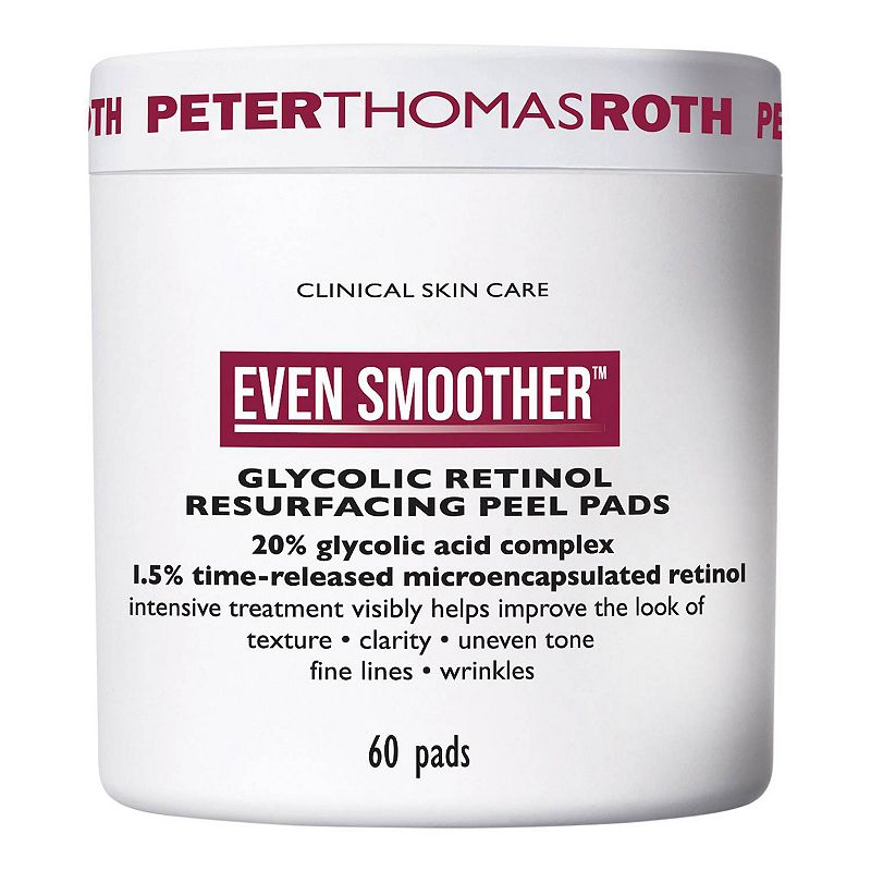 Even Smoother Glycolic Retinol Resurfacing Peel Pads, Size: 60 CT, Multicol