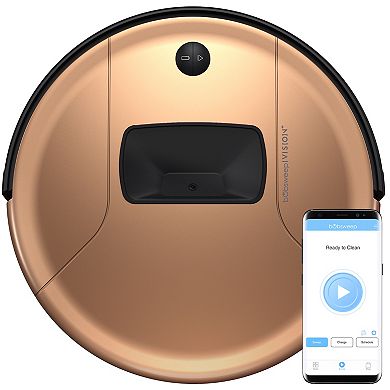 bObsweep PetHair Vision Plus Robotic Vacuum with Wi-Fi Connectivity & Voice Control