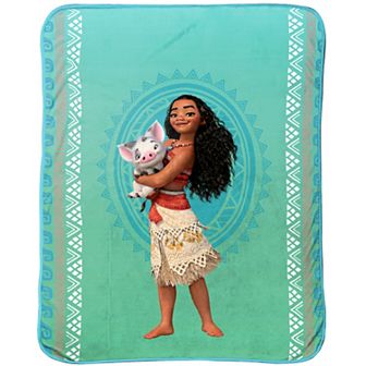 Disney Princess Moana The Wave Plush Throw