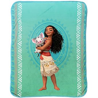Disney Princess Moana The Wave Plush Throw