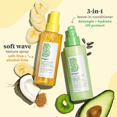 Superfoods Banana + Coconut Hydrating Soft Wave Texture Spray