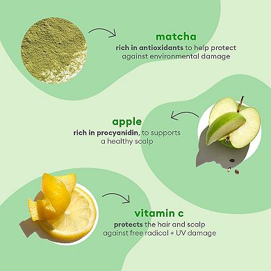 Superfoods Matcha + Apple Replenishing Shampoo