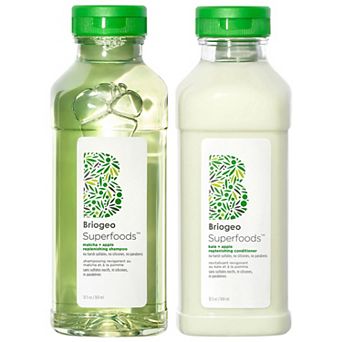 Briogeo Superfoods Apple, Matcha + Kale Replenishing Shampoo + Conditioner Duo