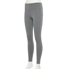 So Kohl's Womens Dark Gray Long Sweater Leggings Size Small