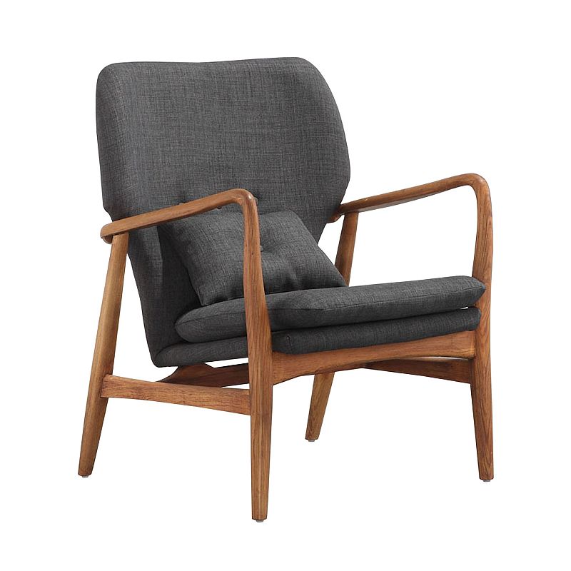 Manhattan Comfort Bradley Accent Chair, Grey