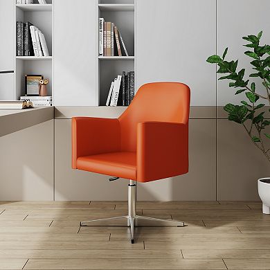 MANHATTAN COMFORT Pelo Adjustable Height Swivel Accent Chair