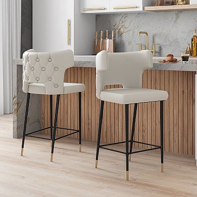 MANHATTAN COMFORT Holguin Bar Stool