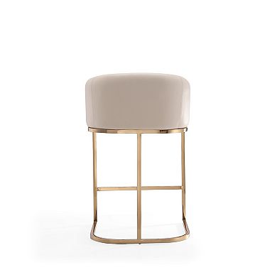 MANHATTAN COMFORT Louvre Counter Stool