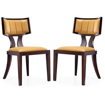 MANHATTAN COMFORT Pulitzer Dining Chair 2 pc Set