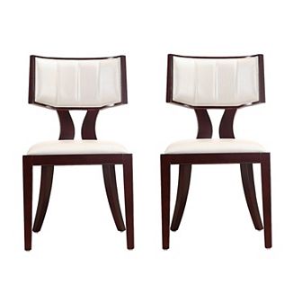 MANHATTAN COMFORT Pulitzer Dining Chair 2 pc Set