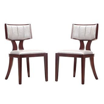 MANHATTAN COMFORT Pulitzer Dining Chair 2 pc Set