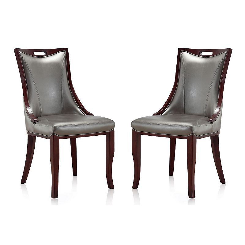 33467131 Manhattan Comfort Emperor Dining Chair 2-piece Set sku 33467131