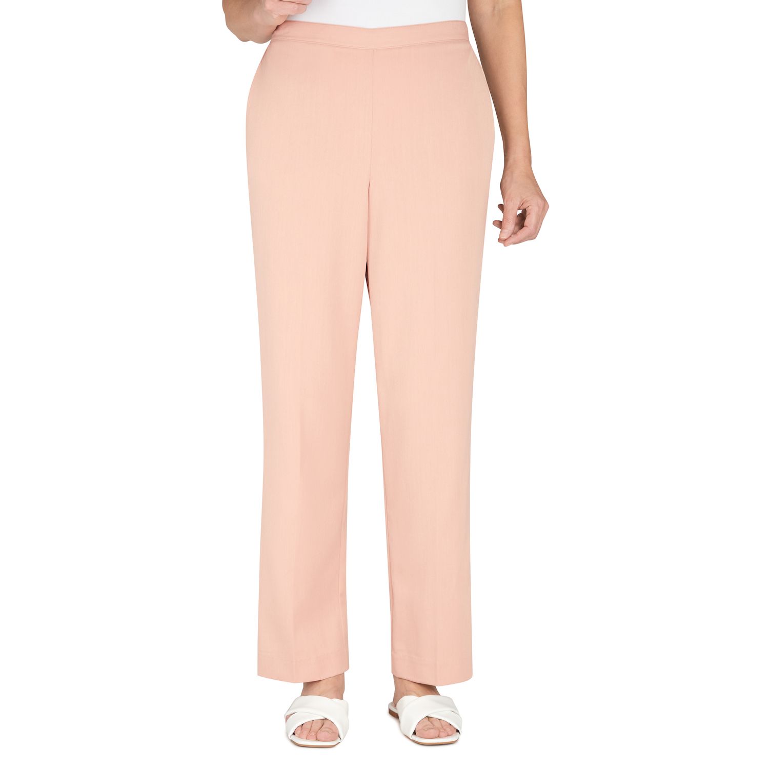alfred dunner twill pull on pants