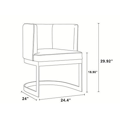 MANHATTAN COMFORT Aura Dining Chair