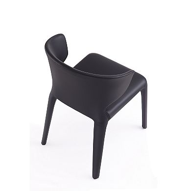 Manhattan Comfort Conrad Leather Dining Chair 2-piece Set