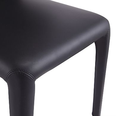 Manhattan Comfort Conrad Leather Dining Chair 2-piece Set
