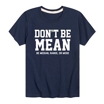 Boys 8-20 Dont Be Mean Graphic Tee