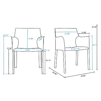 MANHATTAN COMFORT Paris Arm Chair