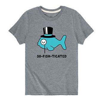 Boys 8-20 So Fish-Ticated Graphic Tee