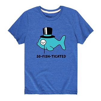 Boys 8-20 So Fish-Ticated Graphic Tee